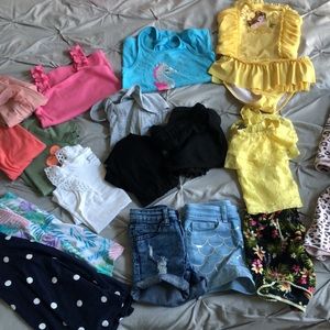 Girls 20 piece summer bundle